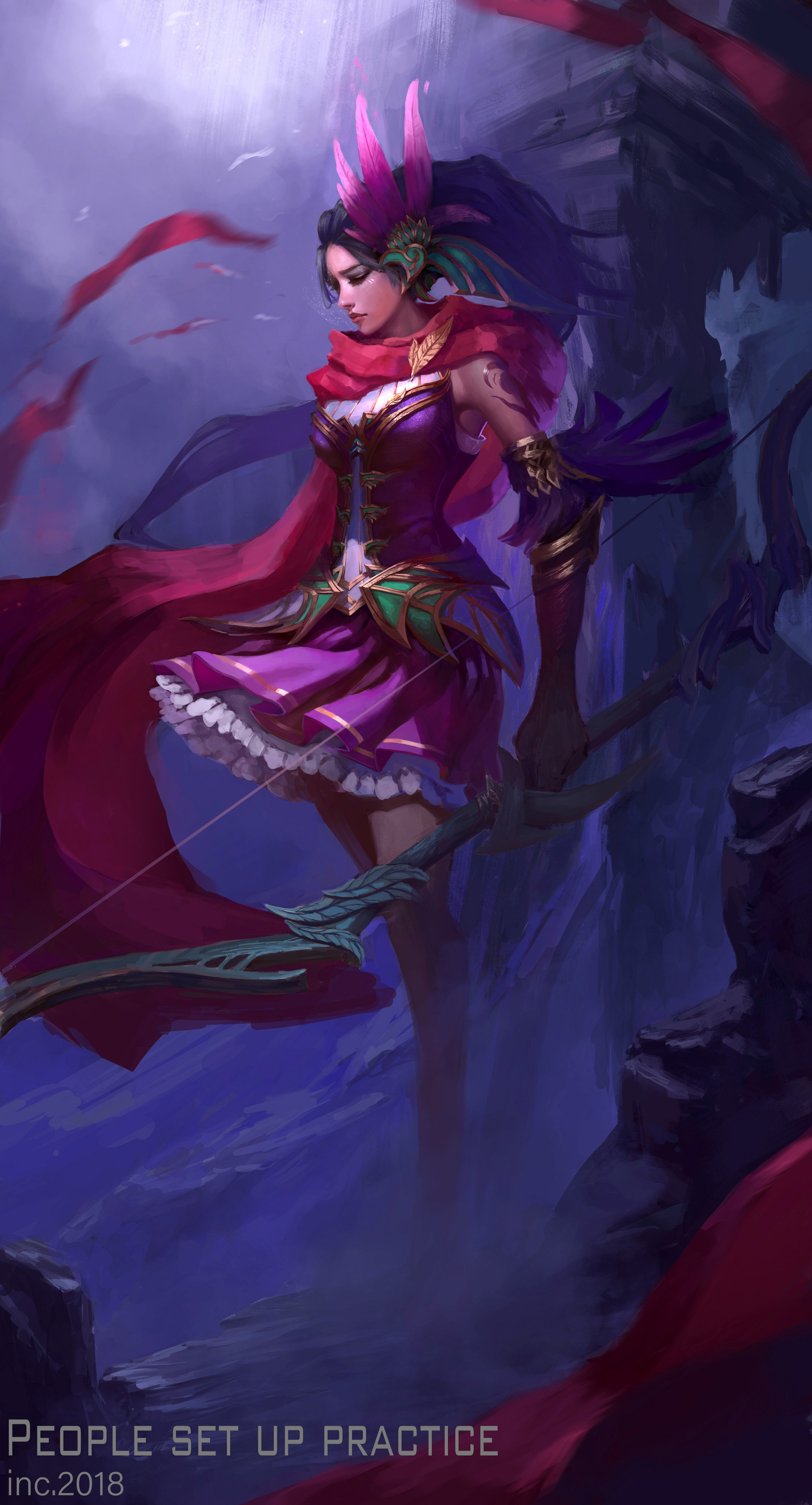 Pվ����ͼ��artstation-yayou/yeokii/yuyang_l