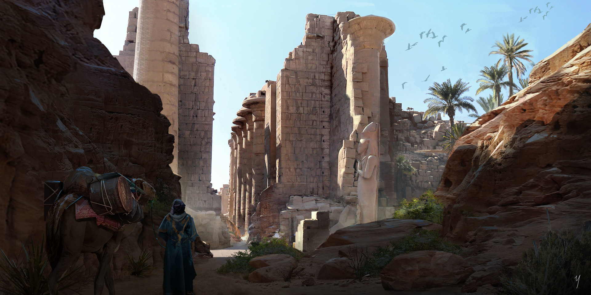 Pվ����ͼ��artstation-yayou/yeokii/yuyang_l