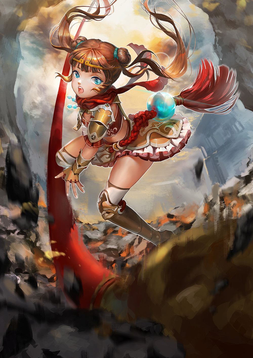 Pվ����ͼ��artstation-yayou/yeokii/yuyang_l