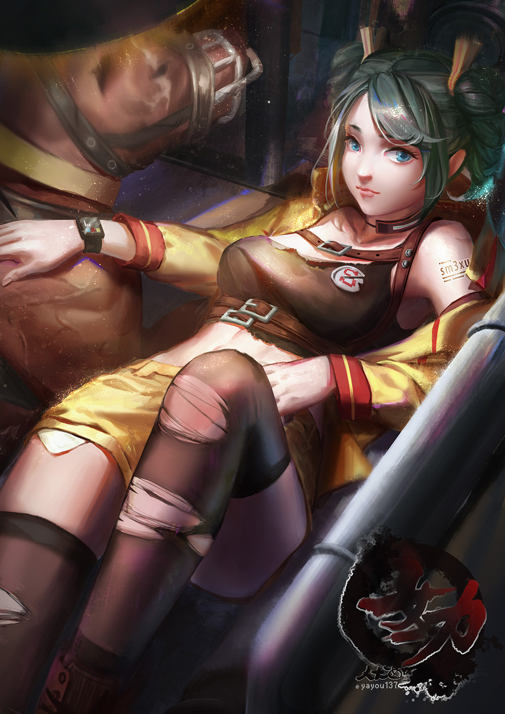 Pվ����ͼ��artstation-yayou/yeokii/yuyang_l