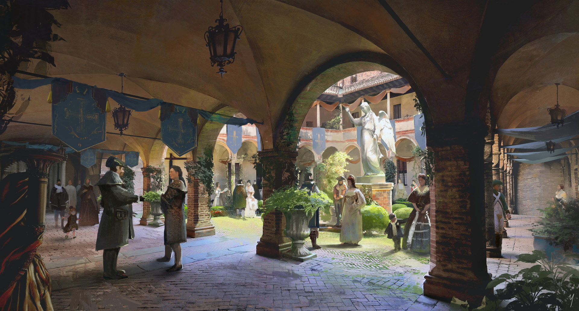 Pվ����ͼ��artstation-yayou/yeokii/yuyang_l