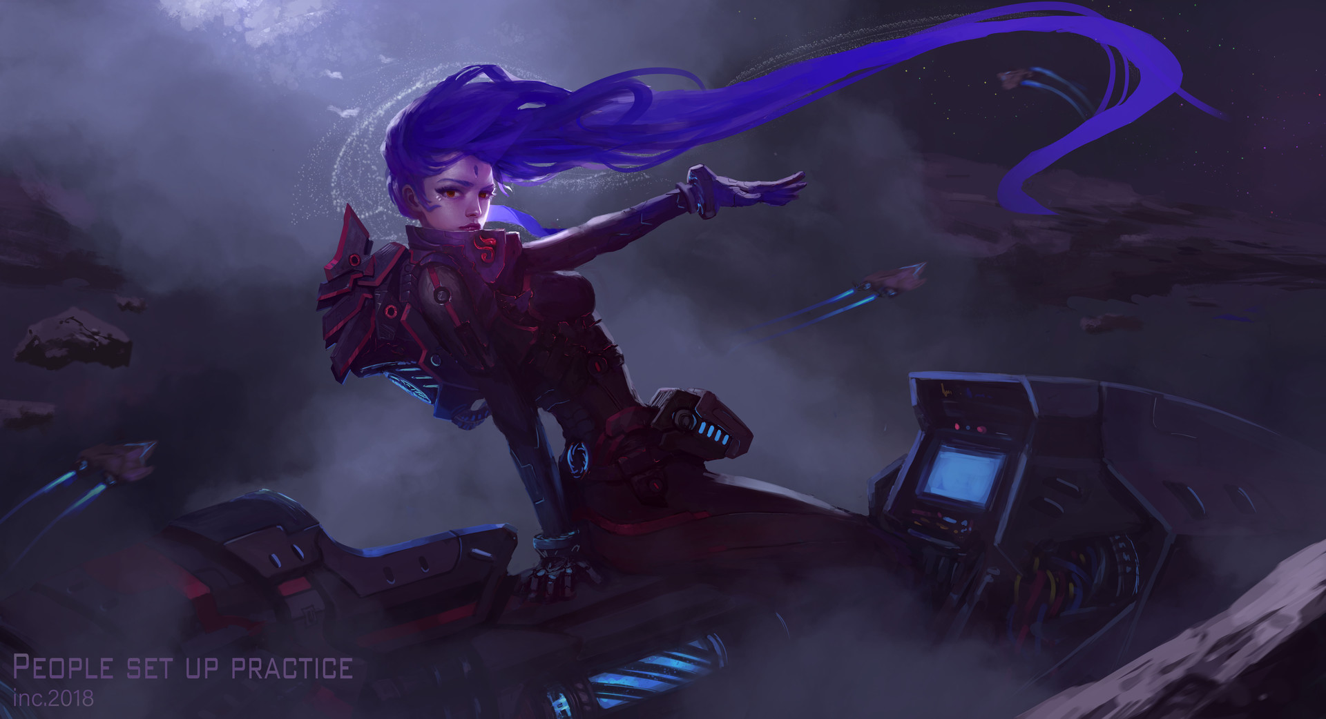 Pվ����ͼ��artstation-yayou/yeokii/yuyang_l