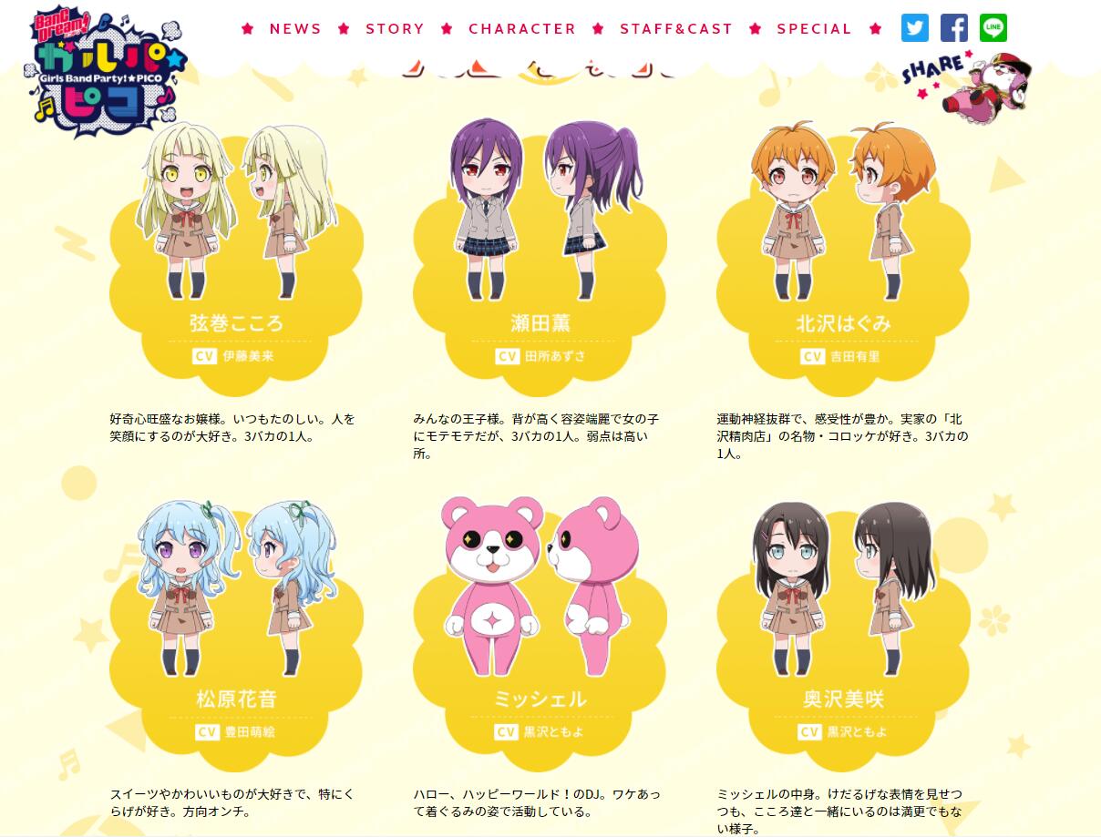 BanG Dream,邦邦Q版动画,邦邦第二季,BanG Dream第二季