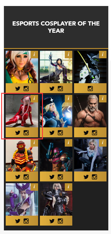 2019羺ͣLOLְҵѡSneakyΧˡѵ羺 Cosplayer