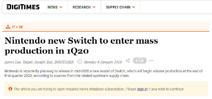 ţSwitch2020Ѯ