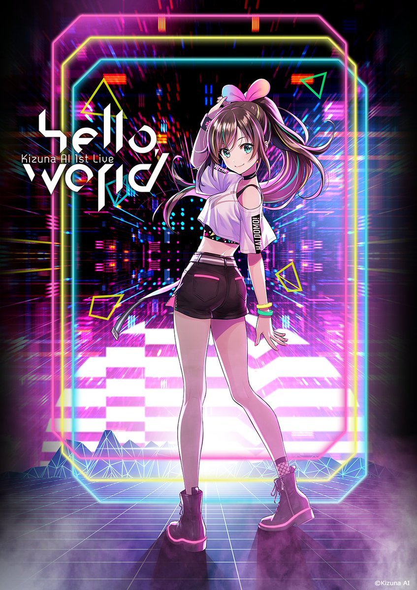 ְ졿Kizuna AI "hello world" ְ켰𷢰濪- ACG17.COM