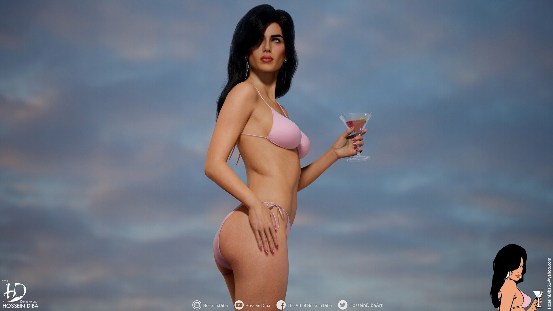 ҡHossein DibaˡGTA 4Ůɵ3Dģ