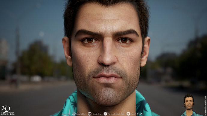 ҡHossein DibaˡGTA 4Ůɵ3Dģ