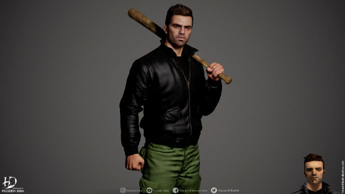 ҡHossein DibaˡGTA 4Ůɵ3Dģ