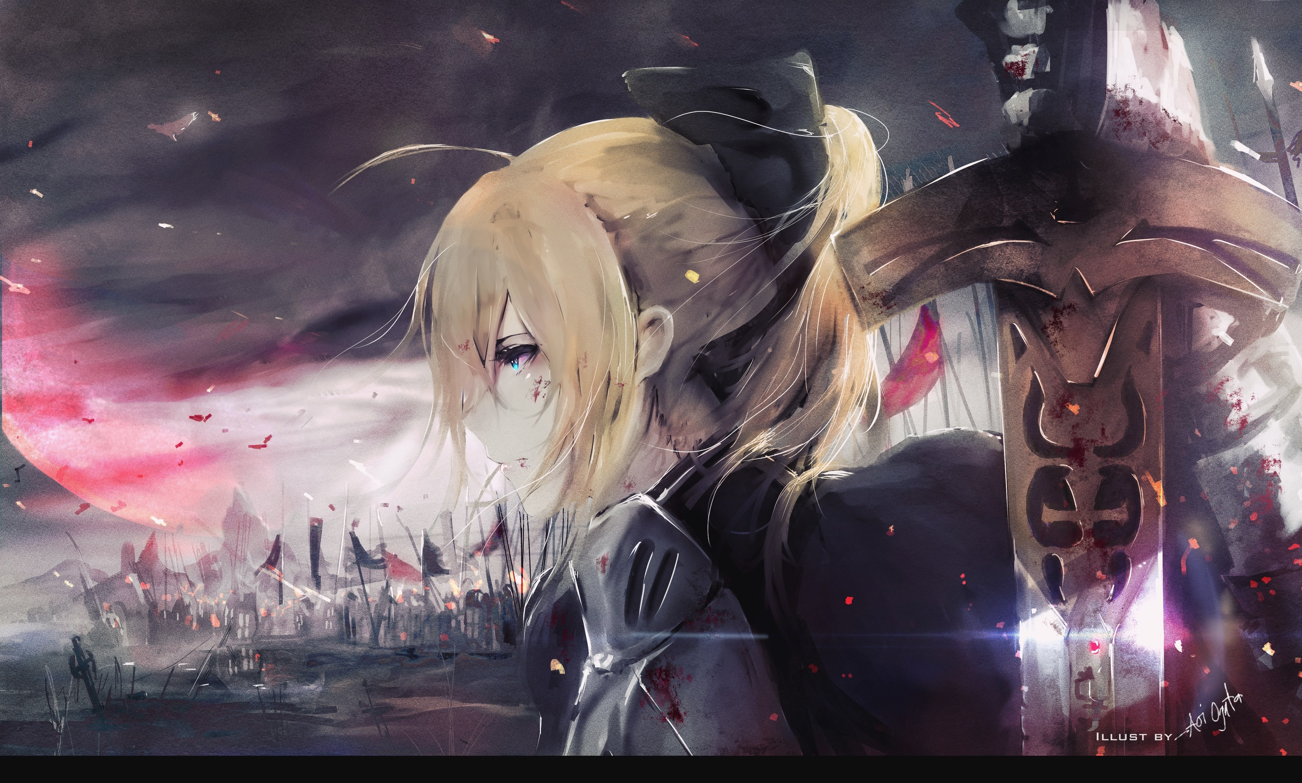 [pixiv]P站官网图集吾王剑指所方，吾等心之所向。