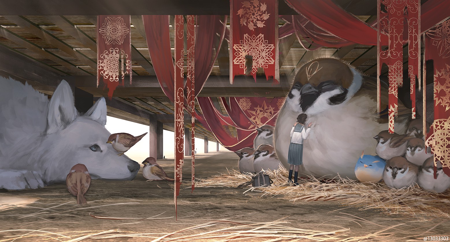 [pixiv]PվͼȻѾ̤˲֮·ҲԲҪͷ