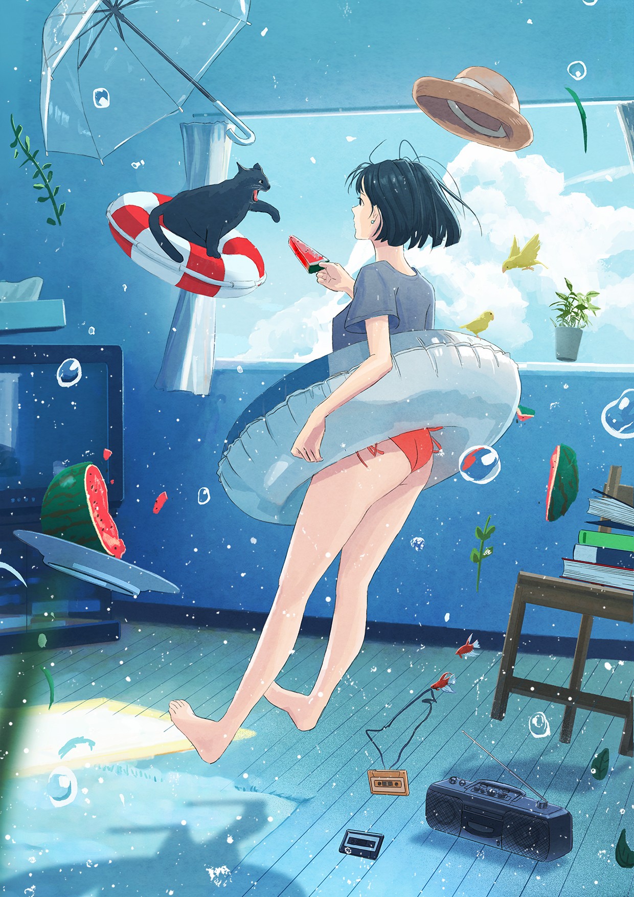 [pixiv]PվͼȻѾ̤˲֮·ҲԲҪͷ