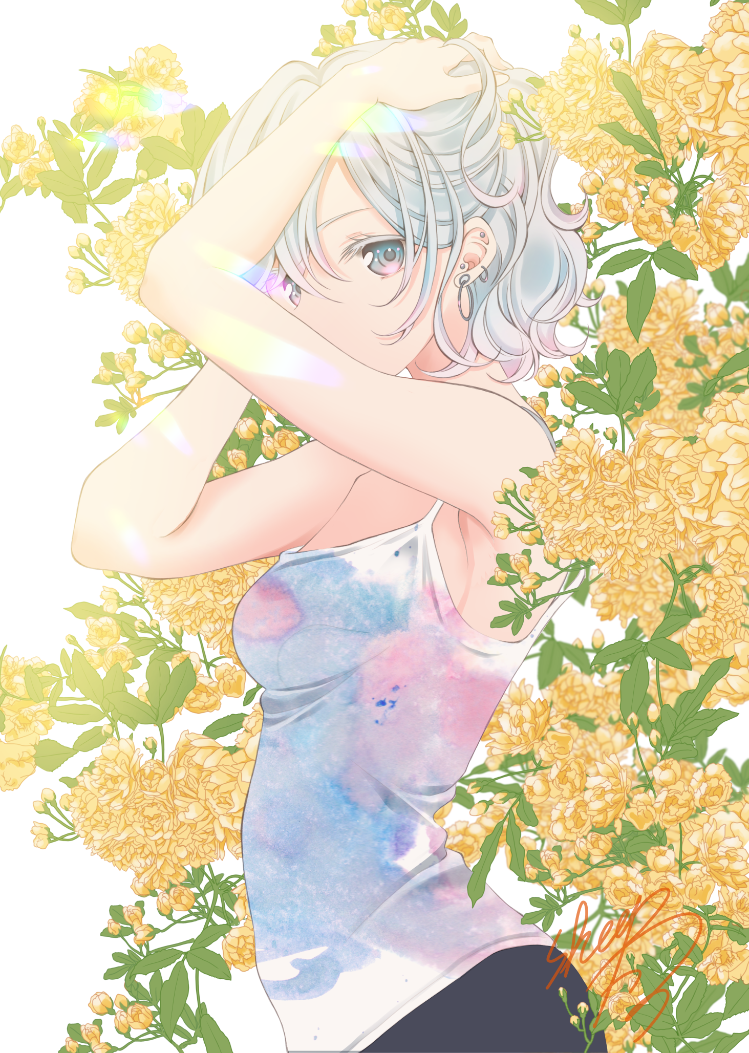 [pixiv]P站官网图集我是人间惆怅客，知君何事泪纵横。