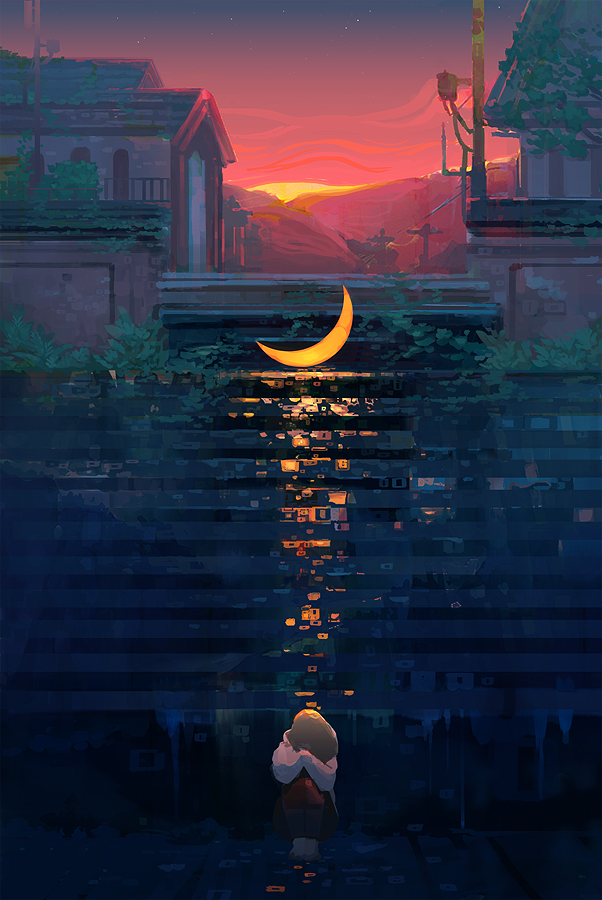 [pixiv]P站官网图集我是人间惆怅客，知君何事泪纵横。
